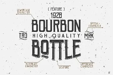 Bohem Typeface - 5 Font Styles