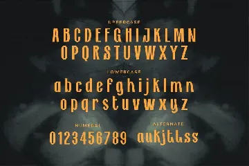 Golden Rooster - A High Contrast Font