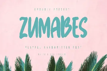 Zumabes - Playful Handwritten Font