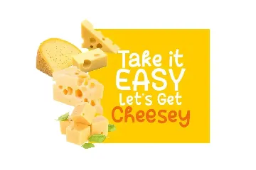 Cheese Bread font