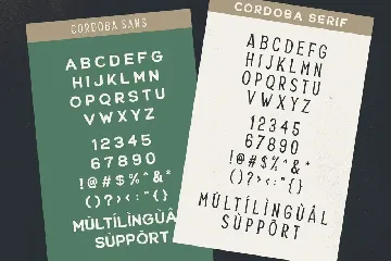 Cordoba - Font Duo (+EXTRA)