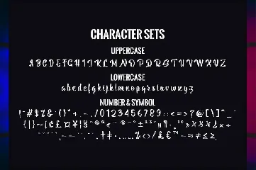 Billy The Gang font