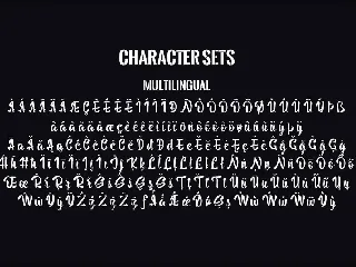 Billy The Gang font