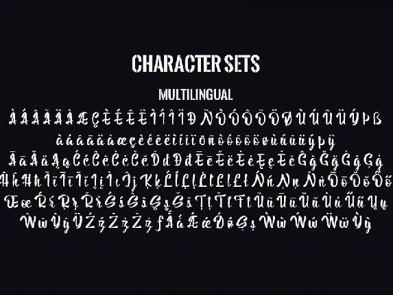 Billy The Gang font