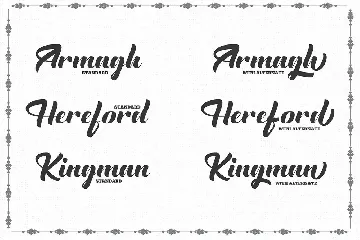 The English Font - Vintage Lettering