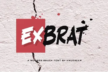 Exbrat font