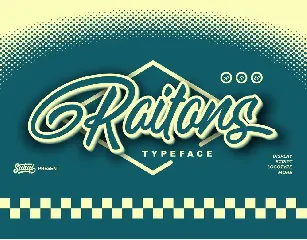 AMR Raitons font