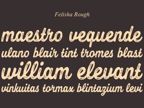 Felisha font