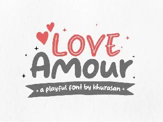 Love Amour font