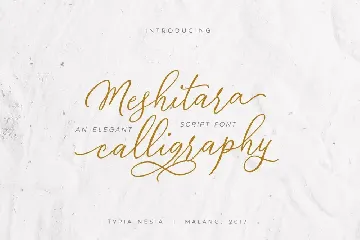 Meshitara font