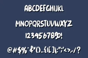 Snowes font