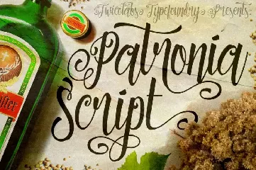 Patronia Script font