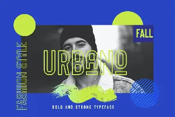 URBANO SWAGS Outlined Bold header Typeface font