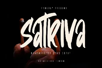 Satriya - Handwritten Sans Serif font