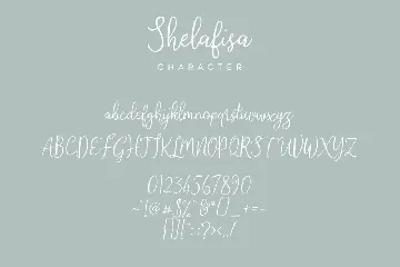 Shelafisa font