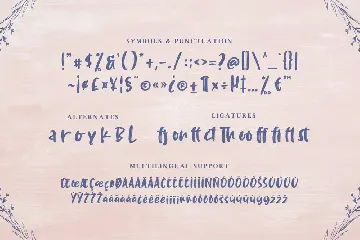 Polu Moana - Handwritten Brush Font