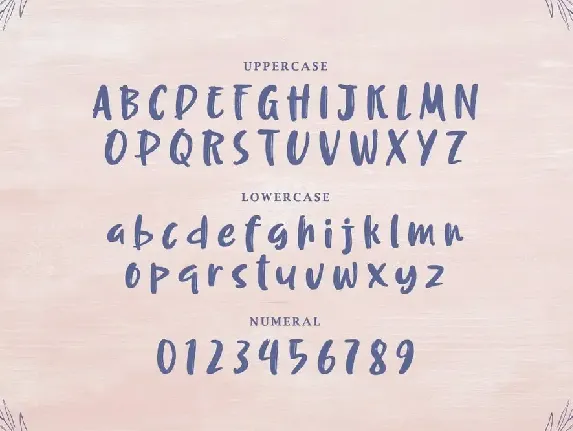 Polu Moana - Handwritten Brush Font