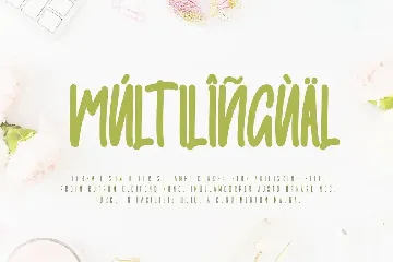 Mikulsa - Monoline Handwritten Font