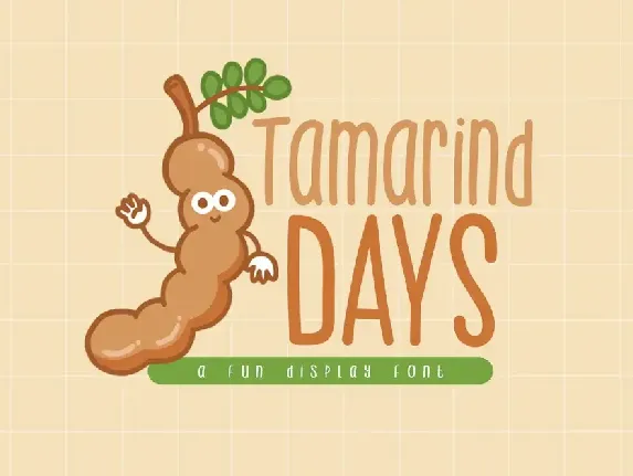 Tamarind Days font