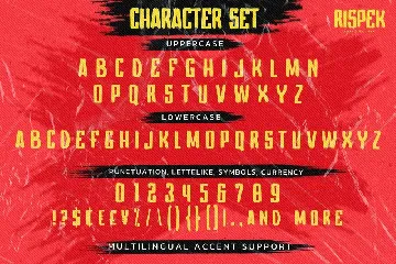 RISPEK - Brush Display Font