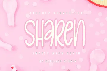 Sharen - Lovely Sans Serif font