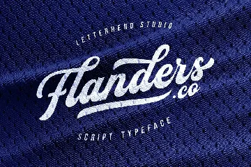 Flanders Script font