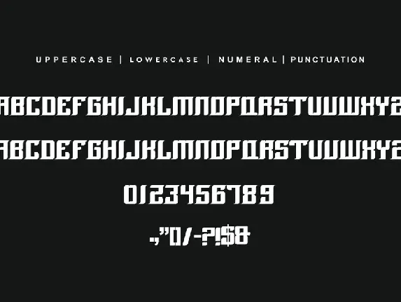 Bugoshin font