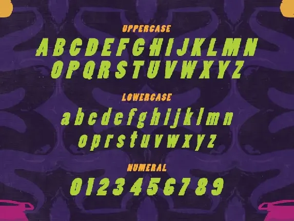 Bigot - A Horror Display Typeface font