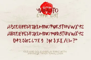 Yamato Japan Font