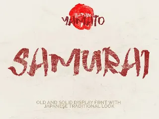 Yamato Japan Font