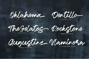 Ramez - Textured Brush Font