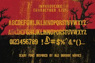 Deep Horror Font