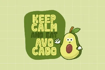 Avocado Days font