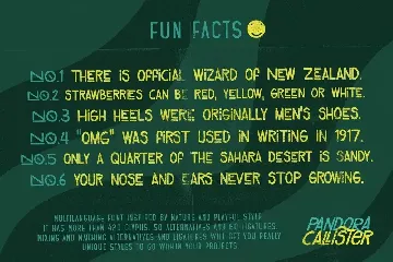 Pandora Callister Font