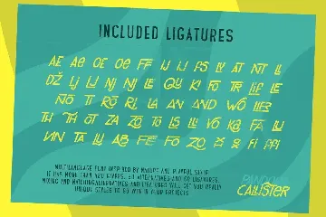 Pandora Callister Font