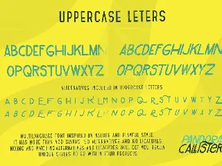 Pandora Callister Font