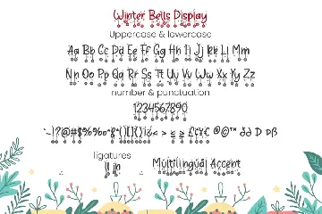 Winter Bells - Christmas Font