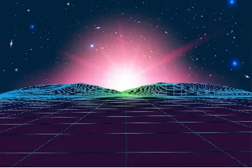 Vaporfuturism OTF Retrowave Font + Backgrounds