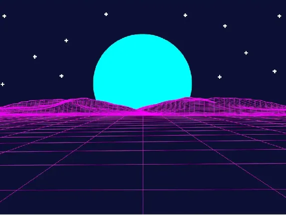 Vaporfuturism OTF Retrowave Font + Backgrounds