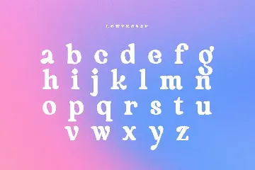 Rainbow - Modern Vintage Font