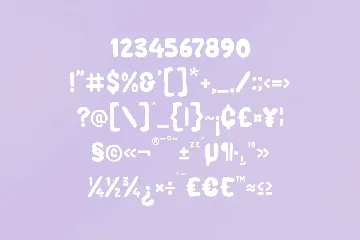 Bigger Summer Fest Bubbly Font