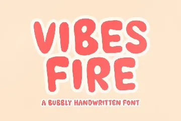 Bigger Summer Fest Bubbly Font