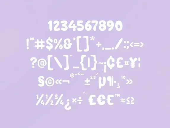 Bigger Summer Fest Bubbly Font