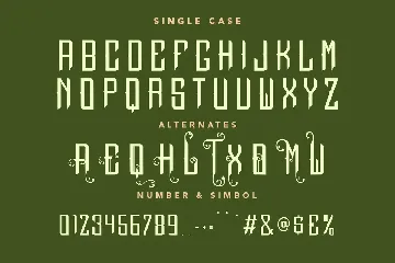 Quelline Blackletter Typeface Font