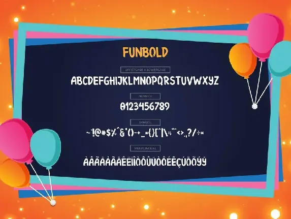 Funbold font