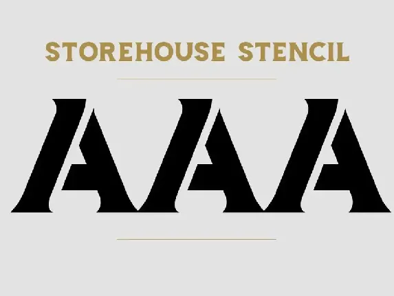 Storehouse Font