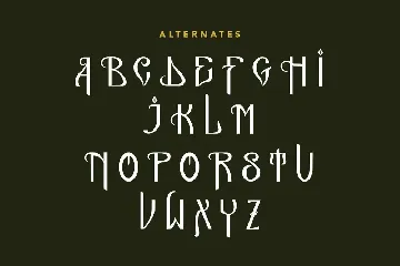 Thesh Decorative Sans Display Font