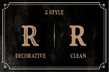 Royal King - Old Vintage Display Font