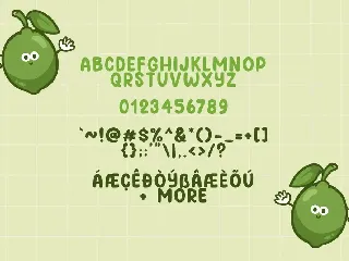 Lime Days font