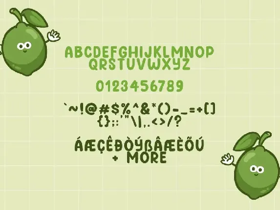 Lime Days font